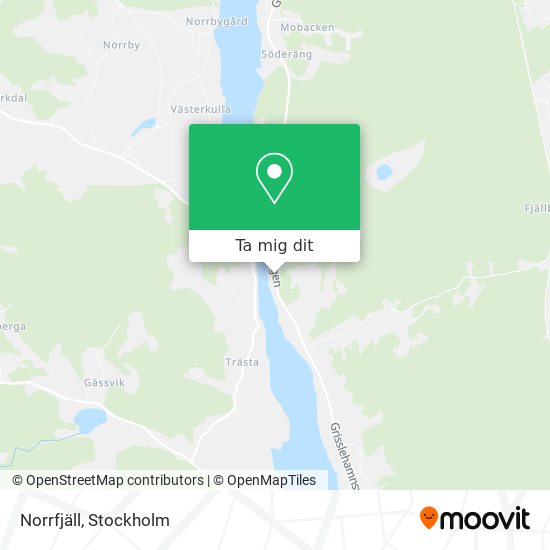 Norrfjäll karta