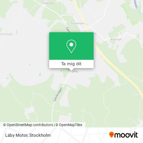 Läby Motor karta