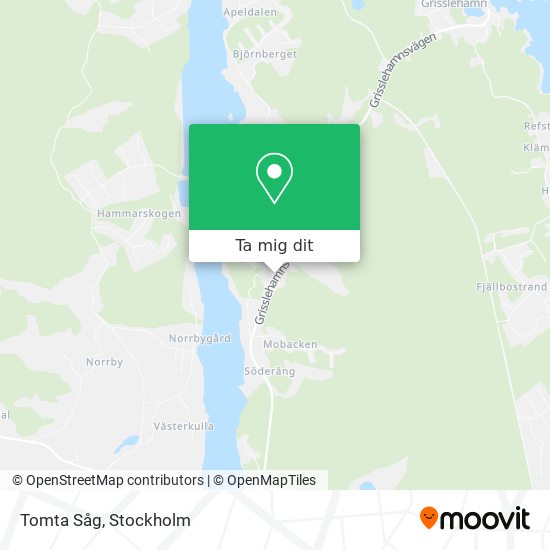 Tomta Såg karta