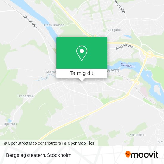 Bergslagsteatern karta