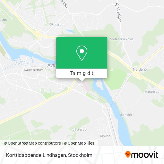 Korttidsboende Lindhagen karta