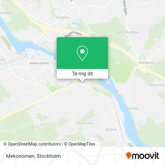 Mekonomen karta