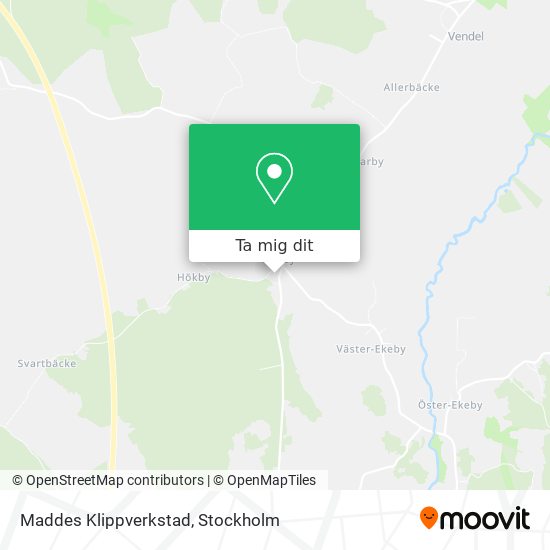 Maddes Klippverkstad karta