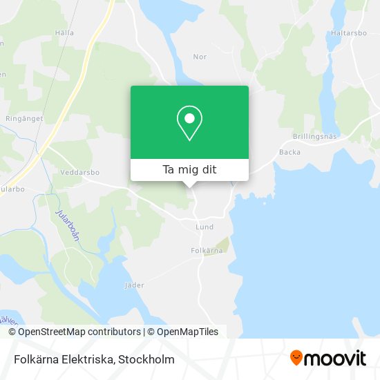 Folkärna Elektriska karta