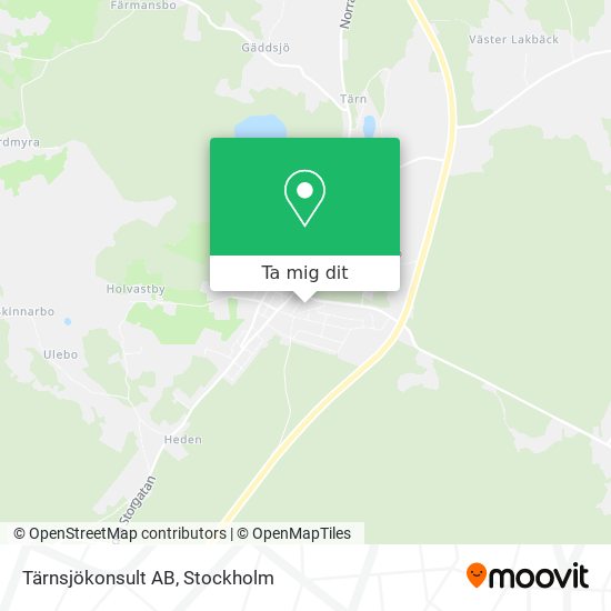 Tärnsjökonsult AB karta
