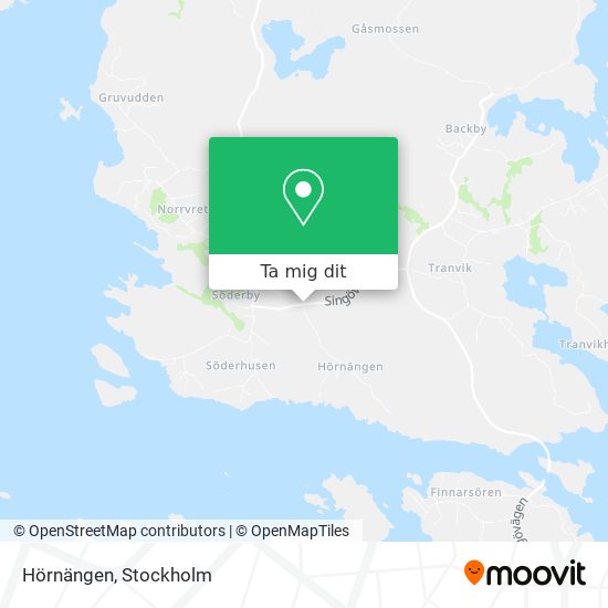 Hörnängen karta