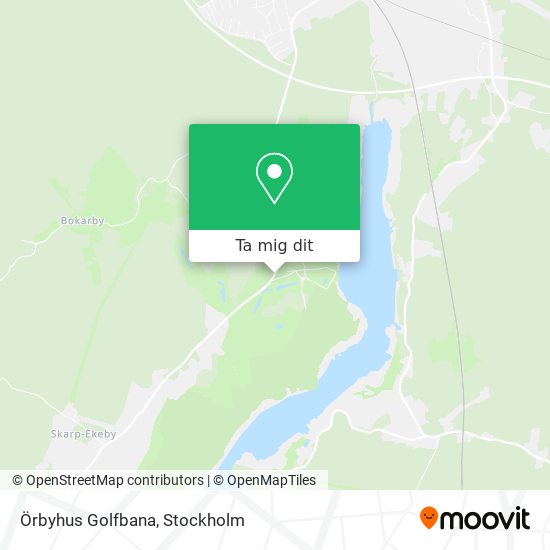 Örbyhus Golfbana karta