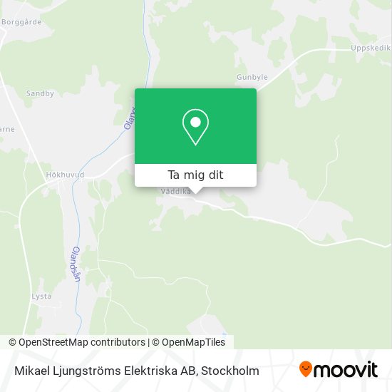 Mikael Ljungströms Elektriska AB karta