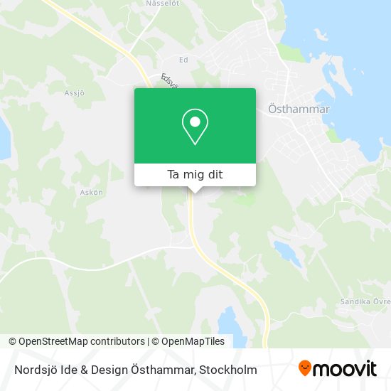 Nordsjö Ide & Design Östhammar karta