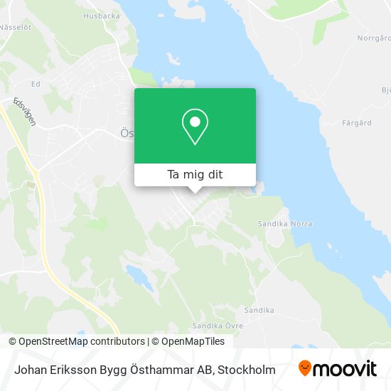 Johan Eriksson Bygg Östhammar AB karta