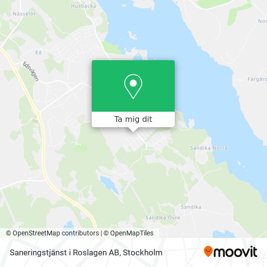 Saneringstjänst i Roslagen AB karta