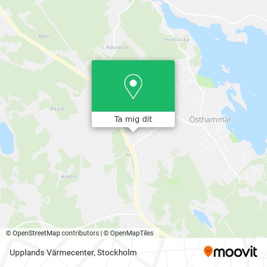 Upplands Värmecenter karta