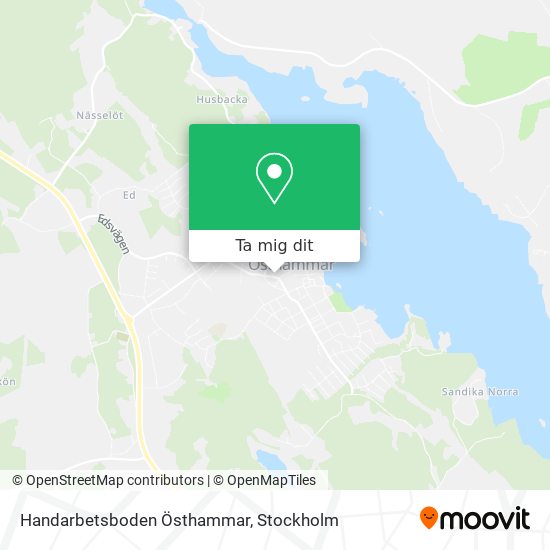 Handarbetsboden Östhammar karta