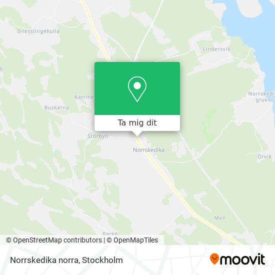 Norrskedika norra karta