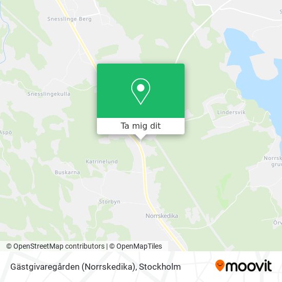 Gästgivaregården (Norrskedika) karta