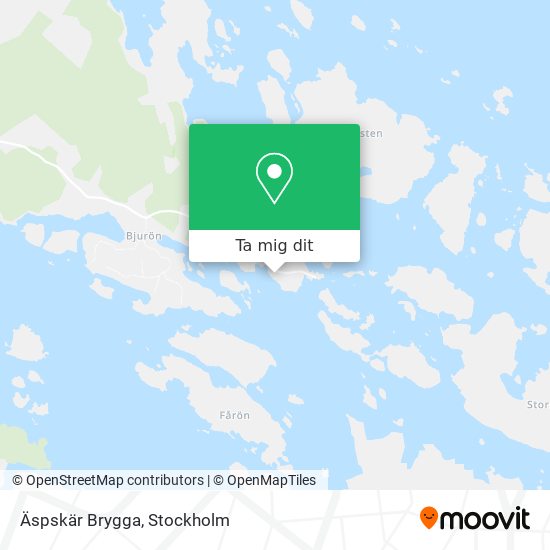 Äspskär Brygga karta