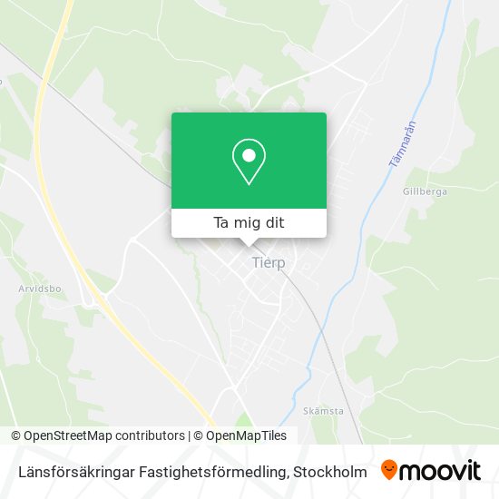 Länsförsäkringar Fastighetsförmedling karta