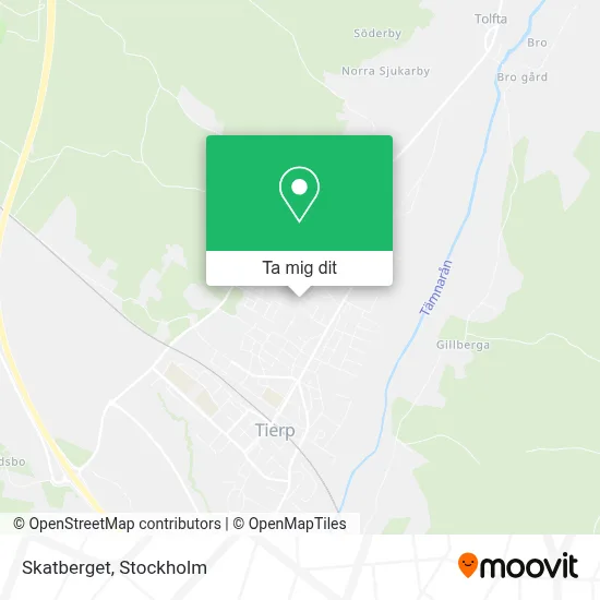 Skatberget karta