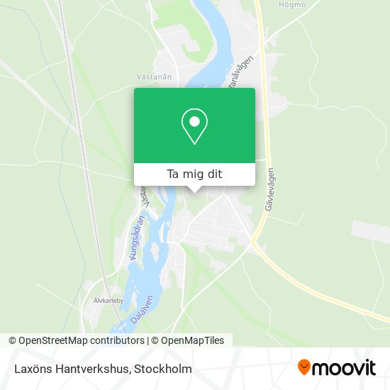 Laxöns Hantverkshus karta