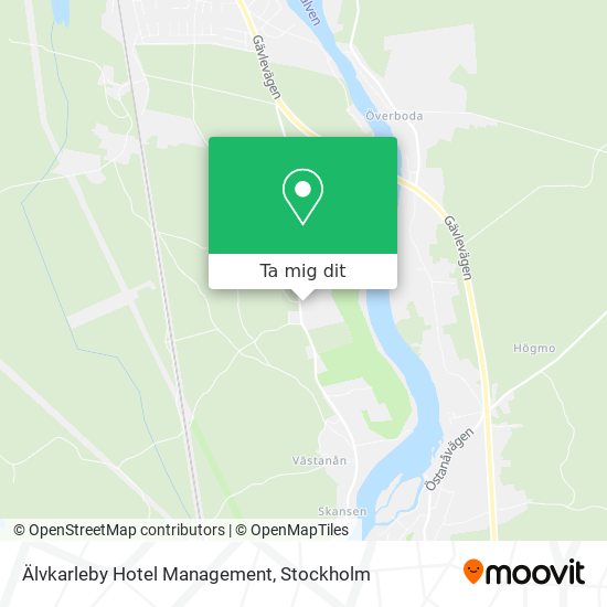 Älvkarleby Hotel Management karta