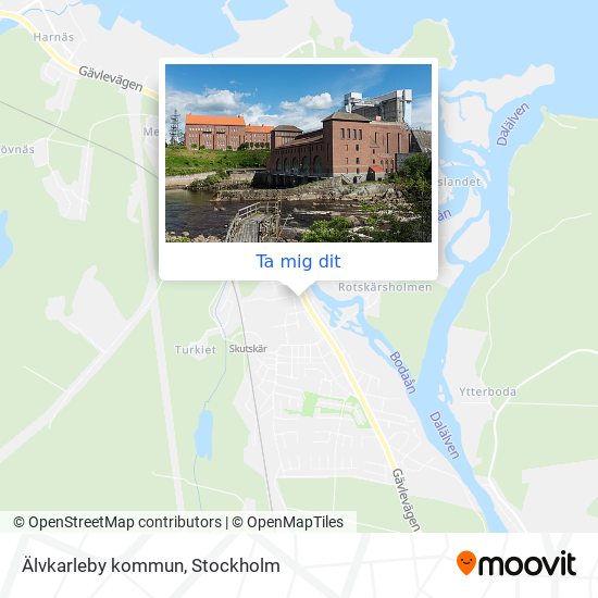 Älvkarleby kommun karta