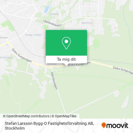 Stefan Larsson Bygg-O Fastighetsförvaltning AB karta