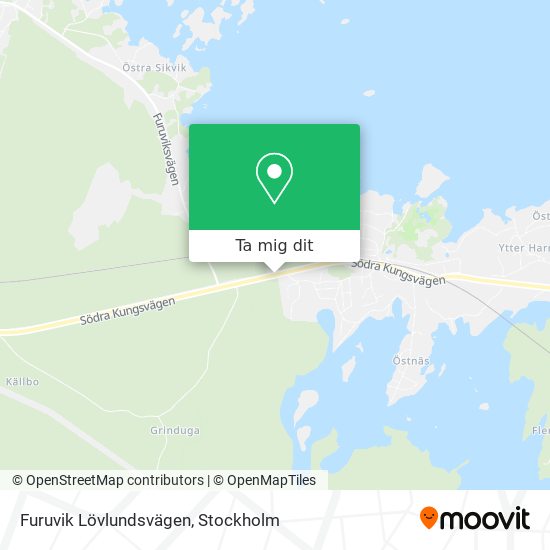 Furuvik Lövlundsvägen karta