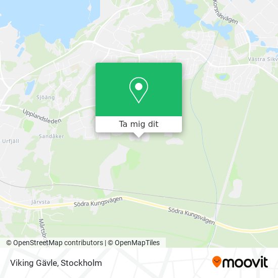 Viking Gävle karta