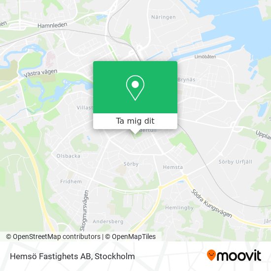 Hemsö Fastighets AB karta