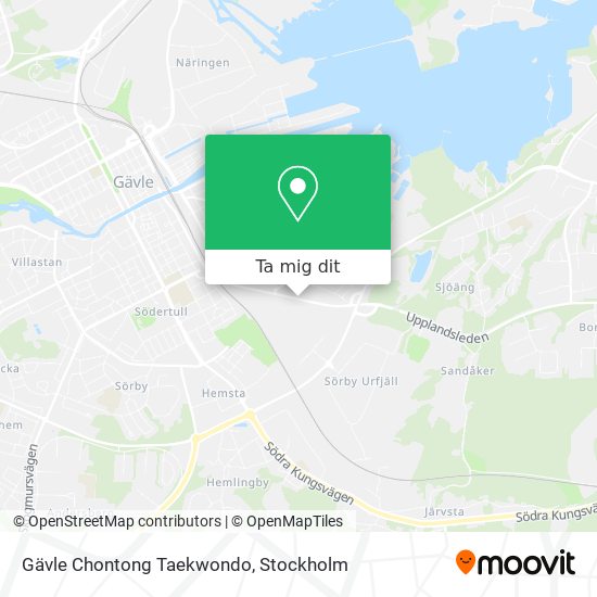 Gävle Chontong Taekwondo karta