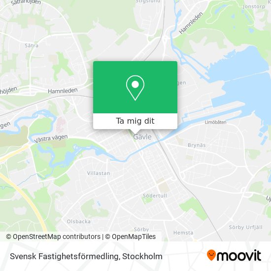 Svensk Fastighetsförmedling karta