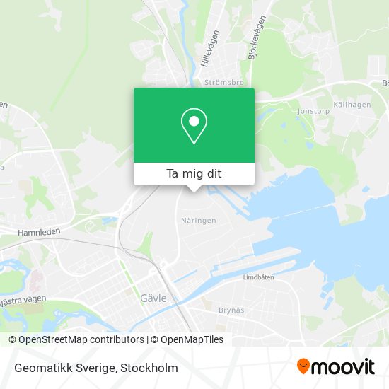 Geomatikk Sverige karta