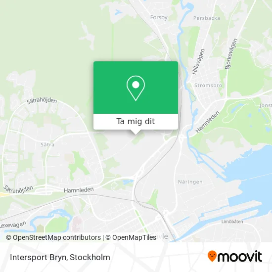 Intersport Bryn karta