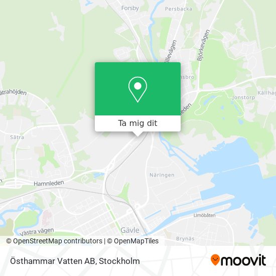 Östhammar Vatten AB karta