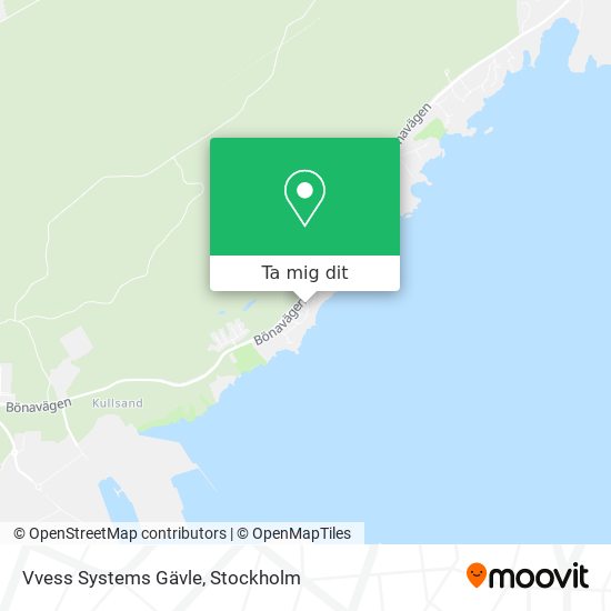 Vvess Systems Gävle karta