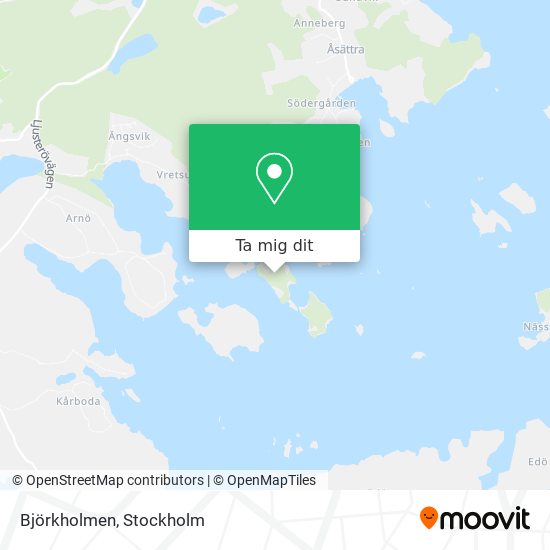 Björkholmen karta