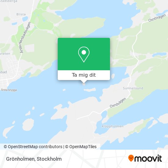 Grönholmen karta