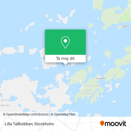 Lilla Tallkobben karta