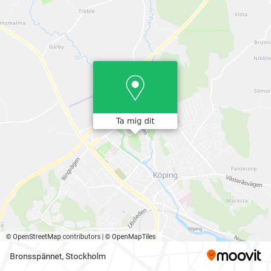 Bronsspännet karta