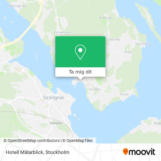 Hotell Mälarblick karta