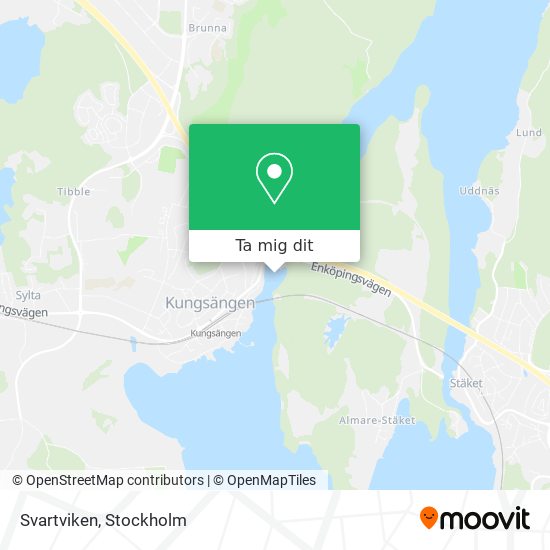 Svartviken karta