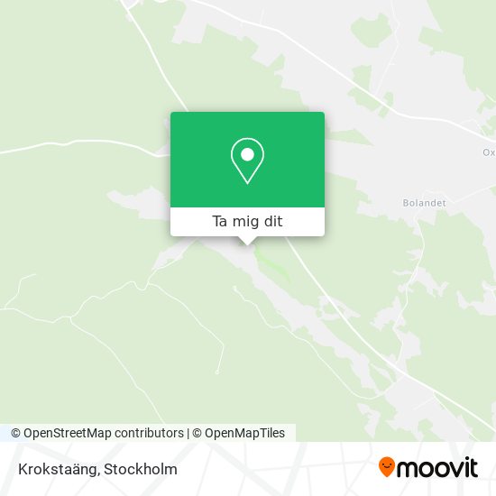 Krokstaäng karta