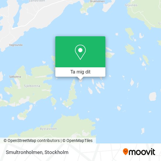 Smultronholmen karta