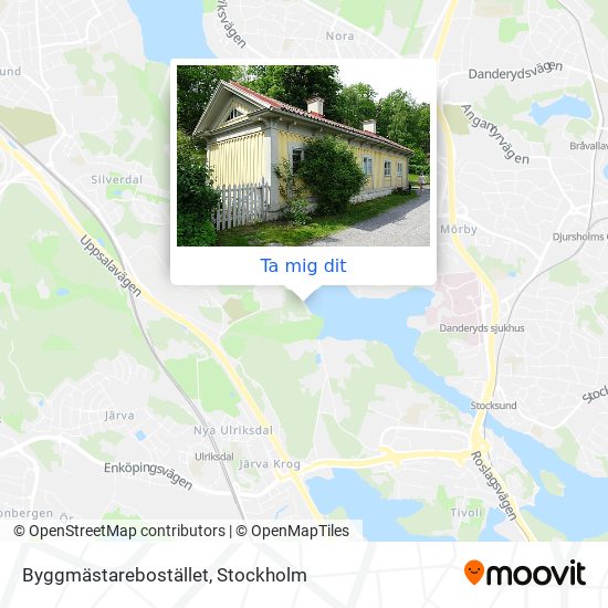 Byggmästarebostället karta