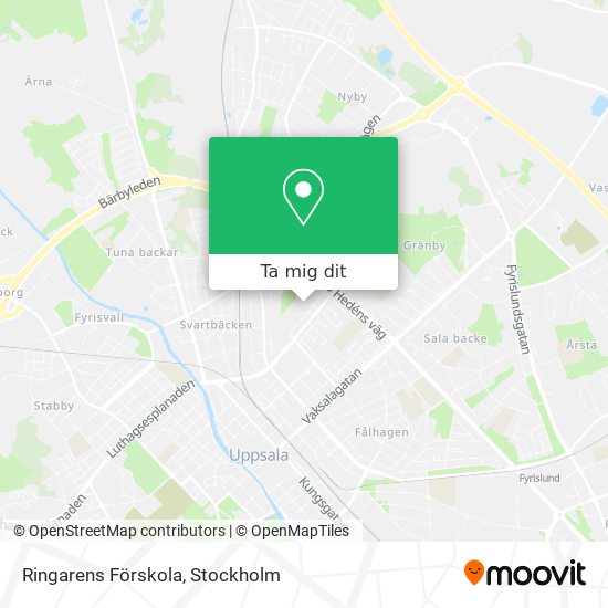 Ringarens Förskola karta