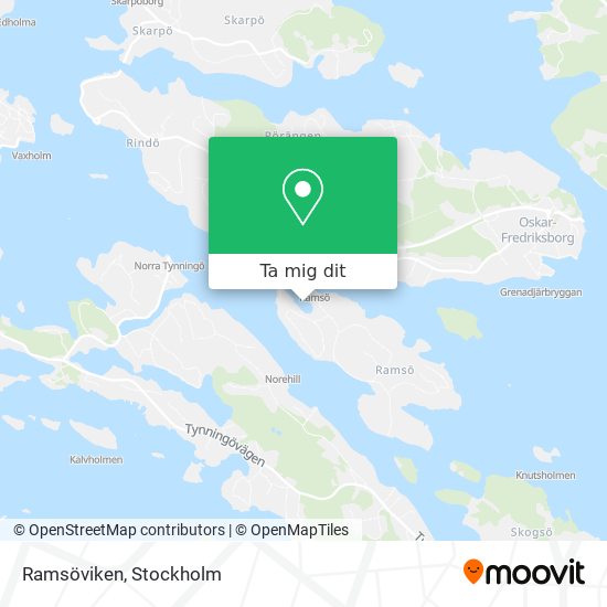 Ramsöviken karta