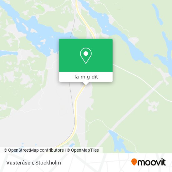 Västeråsen karta