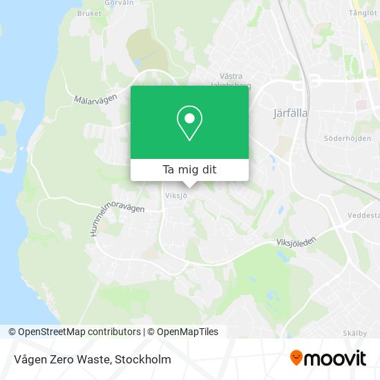 Vågen Zero Waste karta