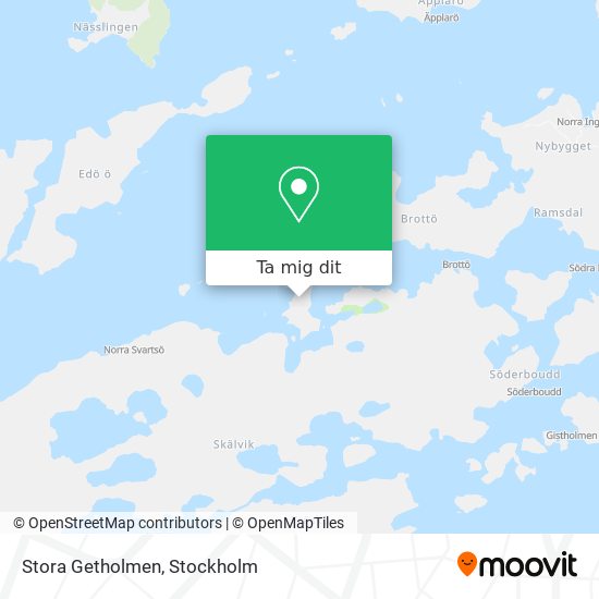 Stora Getholmen karta