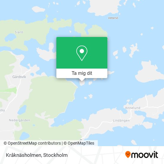 Kråknäsholmen karta